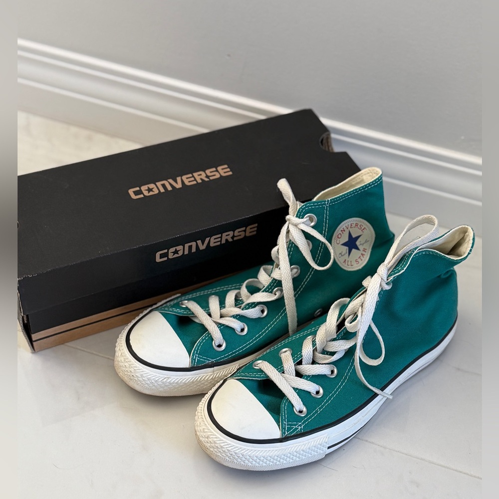 Converse Classic High-Top Sneakers - Teal